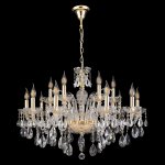 Люстра Crystallux MONICA SP10+5 GOLD MONICA