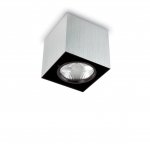 Потолочный светильник Ideal lux MOOD PL1 BIG SQUARE ALLUMINIO (140957)