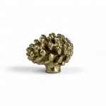 Ручка-кнопка MOS005 brass