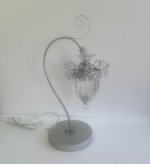 Настольная лампа MT10357-1A silver