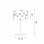 Настольная лампа Illuminati MT1102601-3A