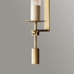 Настенный светильник MT8615-1W antique brass