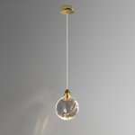 Подвесной светильник MT9176-1HB titanium gold