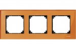 Merten M-Elegance Стекло Оранжевый кальцит Рамка 3-я (MTN404302)