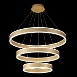 Люстра Crystallux MUCHOS SP158W LED GOLD MUCHOS