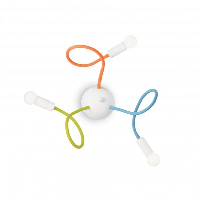 Светильник бра Ideal lux MULTIFLEX AP3 COLOR (186900)