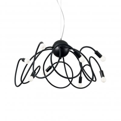 

Люстра Ideal lux MULTIFLEX SP8 NERO (141916, MULTIFLEX SP8 NERO