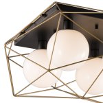 Потолочный светильник Delight MX8525-4A gold/black