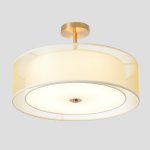 Светильник потолочный Crystal Lux MYSTERY PL5 BRASS