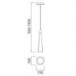 Подвесной светильник Mantra 5062 GHERY