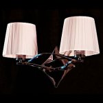 Светильник настенный бра Brizzi Matilde BB 03203/2 Chrome Pink