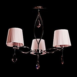Светильник люстра Brizzi Matilde BX 03203/3 Chrome Pink Светильник люстра Brizzi Matilde BX 03203/3 Chrome Pink