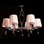 Светильник люстра Brizzi Matilde BX 03203/6 Chrome pink