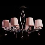 Светильник люстра Brizzi Matilde BX 03203/8 Chrome Pink