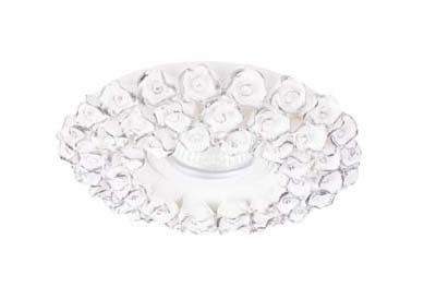 Светильник встраиваемый Donolux N1628-White+silver