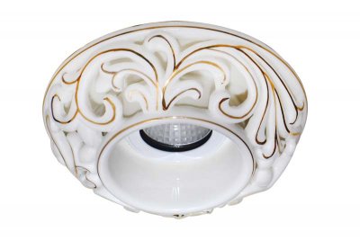 Светильник встраиваемый Donolux N1630-White+gold