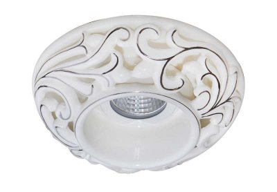 Светильник встраиваемый Donolux N1630-White+silver