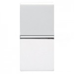 Переключатель 1 модуль 16А белый Zenit (Niessen) N2102 BL