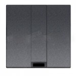 Вывод кабеля 1 модуль антрацит Zenit (Niessen) N2107 AN