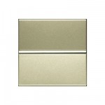 Выключатель 2 модуля 16А шампань Zenit (Niessen) N2201 CV