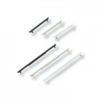 Проходной переключатель 2 модуля 16А антрацит Zenit (Niessen) N2210 AN