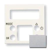 Накладка для терморегулятора серебристый Zenit (Niessen) N2240.5 PL