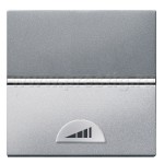 Светорегулятор нажимной 60-500Вт универсальный серебристый Zenit (Niessen) N2260.1 PL