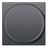 Светорегулятор поворотный 60-500Вт универсальный антрацит Zenit (Niessen) N2260.2 AN