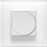 Светорегулятор поворотный 60-500Вт универсальный белый Zenit (Niessen) N2260.2 BL