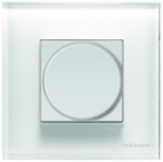 Рамка 1 пост стекло белое Zenit (Niessen) N2271 CB