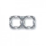 Суппорт 2 поста без монтажных лапок Zenit (Niessen) N2272.9