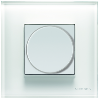 Рамка 3 поста стекло белое Zenit (Niessen) N2273 CB