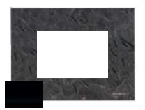 Рамка 3 модуля стекло черное Zenit (Niessen) N2473 CN