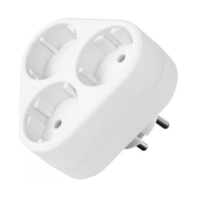 Разветвитель Navigator 94 694 NAD-S-3X-WH 3 гн. (треугольник) б/з