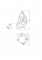 Настольная лампа Lucia Tucci NAOMI T4750.1 gold