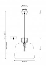 Светильник Lucia Tucci NARNI 1940.1 white