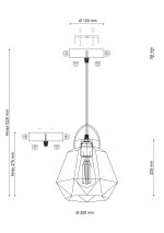 Светильник Lucia Tucci NARNI 1941.1 white