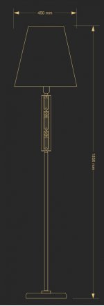 Торшер Kutek NATALIA NAT-LS-1(N/A)