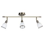 Спот  SELENA 3xE14x60Вт Бронза NC 120-103