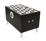 Сундук Gabal MAK interior NC-122-P Черный, белый