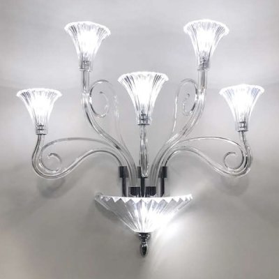 Бра JAGO Diamante NCA 125 Transparent Crystals 