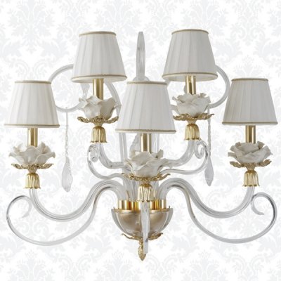 Бра JAGO Flower NCA 304 Oro/Beige