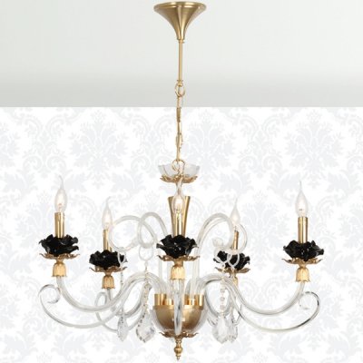 Люстра JAGO Flower NCS 302 Oro/Nero