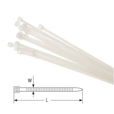 Хомуты Navigator 71 042 NCT-036-200-100/WH