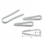 Дюбель хомут Navigator 71 850 NCU-11-18-55-50/WH (50шт)