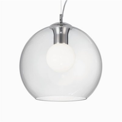 

Подвесной светильник Ideal lux NEMO CLEAR SP1 D30 (52809, NEMO CLEAR SP1 D30