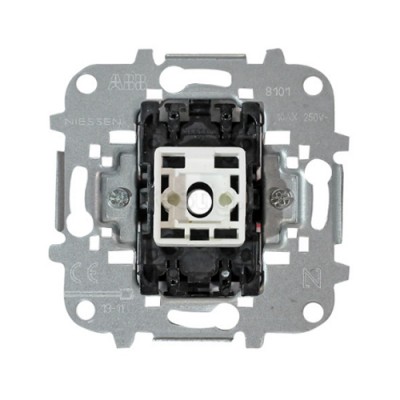 Механизм 2-полюсного выключателя 10А 250В [NIE 8101_2] 8101.2