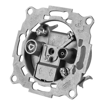 Механизм TV-R/SAT розетки оконечная [NIE 8151_7] 8151.7