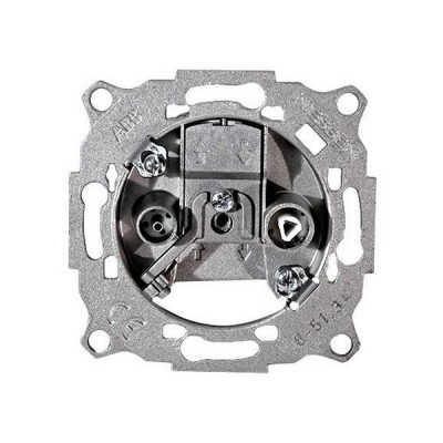 Механизм TV-R/SAT розетки проходной [NIE 8151_8] 8151.8