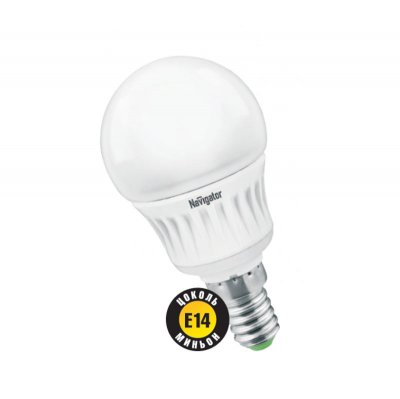 

Светодиодная лампа Led Navigator 94 131 NLL-G45-5W-230-4.2K-E14